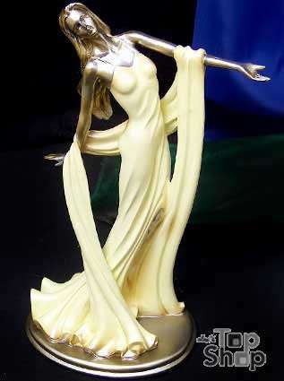Dancing Woman / made in art nouveau style. Can be used for display.eg. jewllery